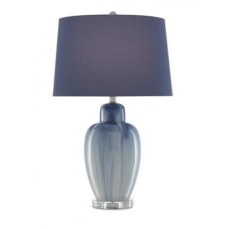 Currey Solita Blue Table Lamp 6000-0584
